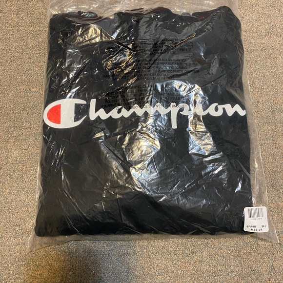 Champion Men's Pullover Hoodie, Powerblend Fleece Midweight Hooded Sweatshirt M - Picture 11 of 11